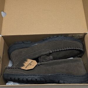 Staheekum Men's Glacier Slipper, Chocolate, Size 9 - New